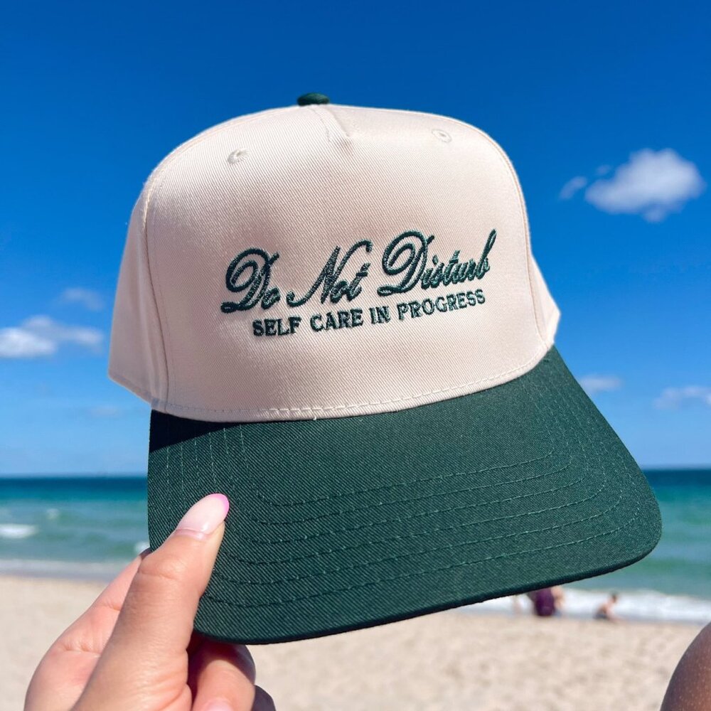 Do Not Disturb Hat | Self-Care Cap Boutique Hat Weekend Vibes Soft Girl Style